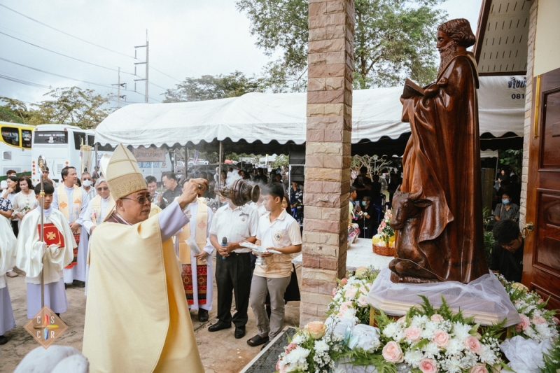 ฉลองวัดนักบุญลูกา หนองนางแพรว