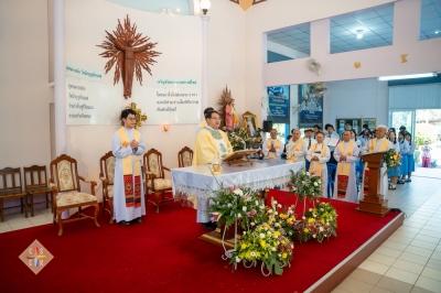 ฉลองวัดนักบุญอักแนส ชัฏป่าหวาย จ.ราชบุรี