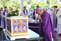 พิธีปลงศพซิสเตอร์อันนา ปราณี ม่วงโมรี
