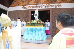 ฉลองวัดแม่พระประจักษ์เมืองลูร์ด ท่าเรือ จ.กาญจนบุรี