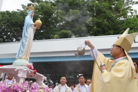 ฉลองวัดแม่พระราชินีแห่งสากลโลก จ.กาญจนบุรี