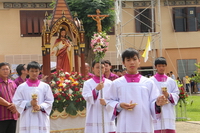 ฉลองวัดพระคริสตหฤทัย วัดเพลง