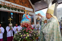ฉลองวัดแม่พระเป็นที่พึ่ง ท่าหว้า จ.กาญจนบุรี
