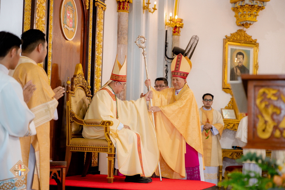 พิธีเข้ารับตำแหน่งประมุขสังฆมณฑลราชบุรี ของ บิชอป ซิลวีโอ สิริพงษ์ จรัสศรี