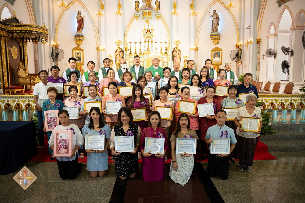 งานชุมนุมผู้สูงอายุสังฆมณฑลราชบุรี "รวมพลังรักษ์โลก รักผู้สูงวัย"