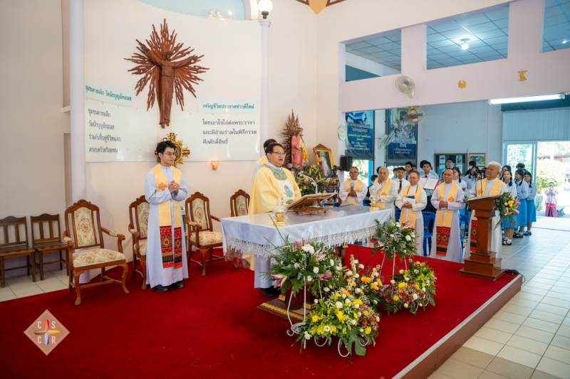 ฉลองวัดนักบุญอักแนส ชัฏป่าหวาย จ.ราชบุรี